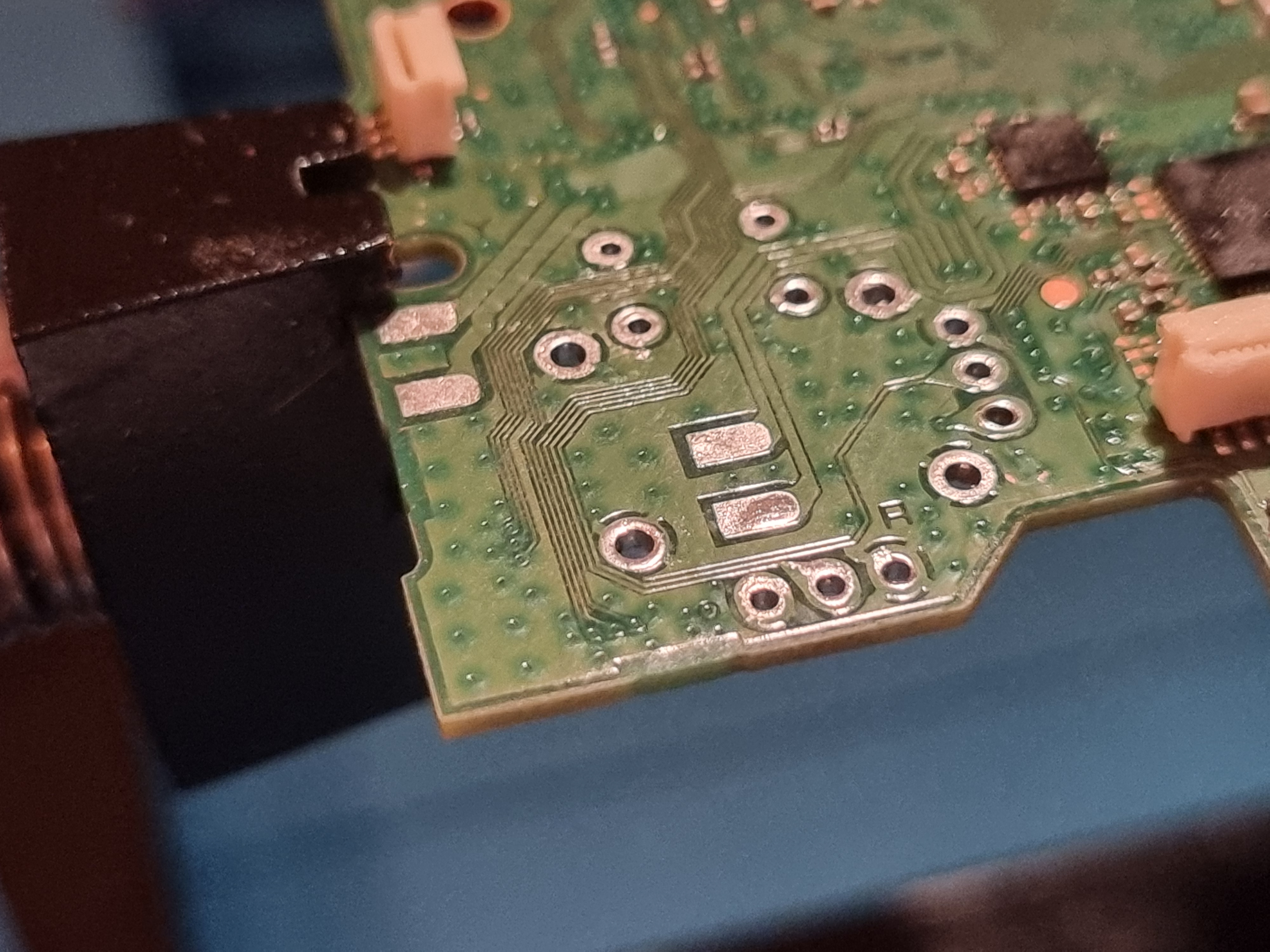 PS5 PCB met nieuwe sticks